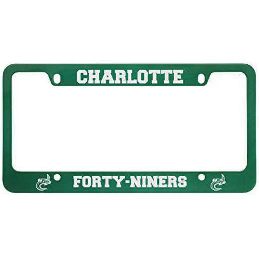 SM-31-GRN-UNCCHAR-1-CLC: LXG SM/31 CAR FRAME GREEN, UNC Charlotte